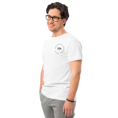 Camiseta premium de algodón para hombre